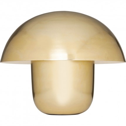 Table Lamp Mushroom 50cm brass Kare Design