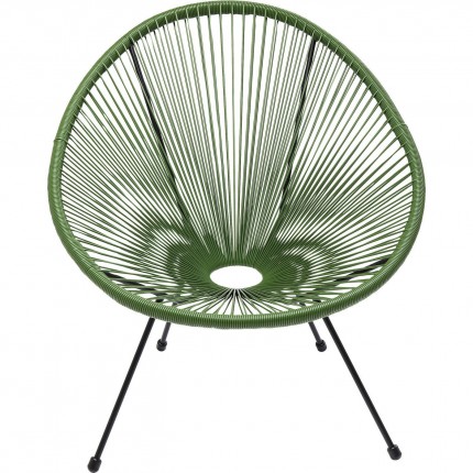 Outdoor Armchair Acapulco green Kare Design