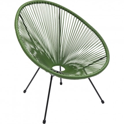 Outdoor Armchair Acapulco green Kare Design