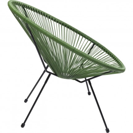 Outdoor Armchair Acapulco green Kare Design