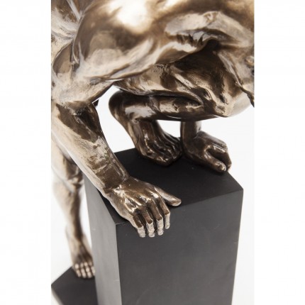 Deco Nude Man Stand bronze Kare Design