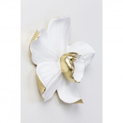 Wall Decoration Orchid White 25cm Kare Design