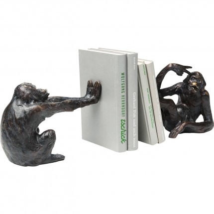 Boekensteun Monkey (2/Set) Kare Design