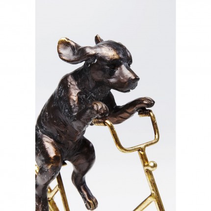 Deco dog with bicycle Kare Design