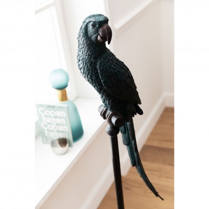 Deco parrot XL bluegreen Kare Design