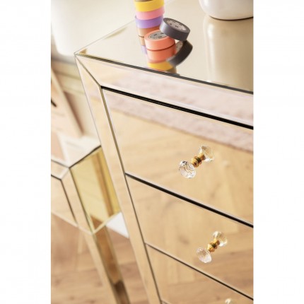 Cabinet Luxury Champagne 5 Drawers Kare Design