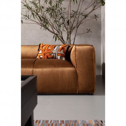 Sofa Cubetto 3-Zits Velvet Bruin Kare Design