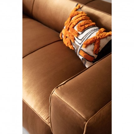 Sofa Cubetto 3-Zits Velvet Bruin Kare Design