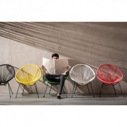 Outdoor Armchair Acapulco green Kare Design