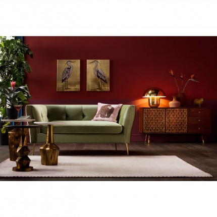 Sofa Rimini Green 2-Seater 160cm Kare Design