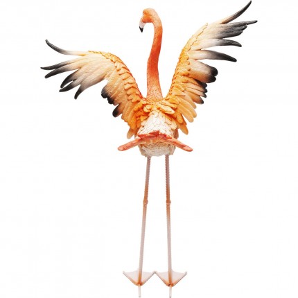 Woonaccessoires flamingo 66cm roze Kare Design