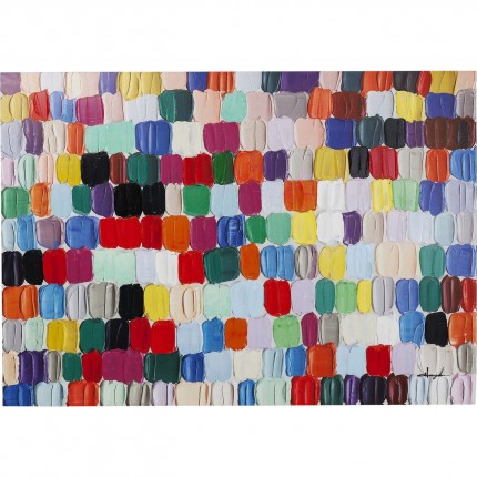 Schilderij Colorful Dots 140x200cm Kare Design