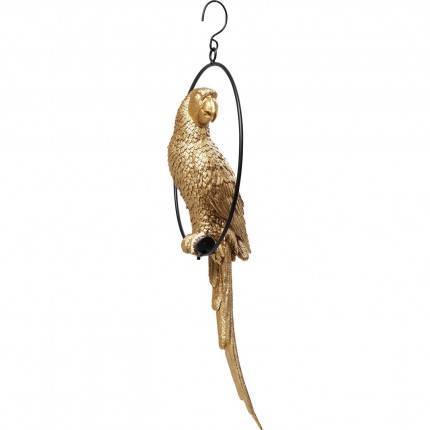 Decoratie Swinging Parrot Gouden Kare Design