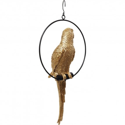 Decoratie Swinging Parrot Gouden Kare Design