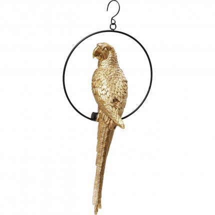 Decoratie Swinging Parrot Gouden Kare Design