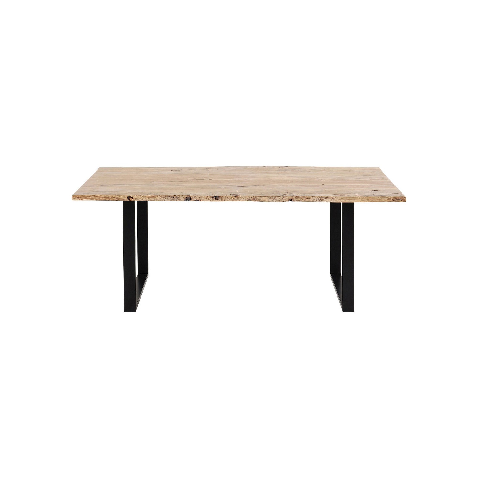 Table Harmony noire 180x90cm Kare Design