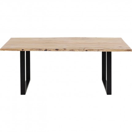 Eettafel Harmony 160x80cm acacia zwart Kare Design