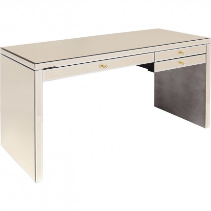 Desk Luxury Champagne 140x60cm Kare Design