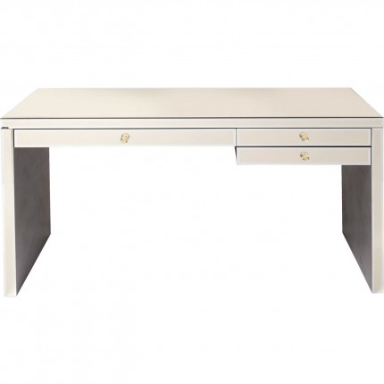 Desk Luxury Champagne 140x60cm Kare Design