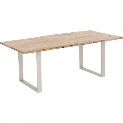 Eettafel Harmony Zilver 160x80cm Kare Design