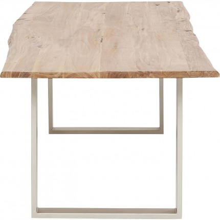 Eettafel Harmony Zilver 160x80cm Kare Design