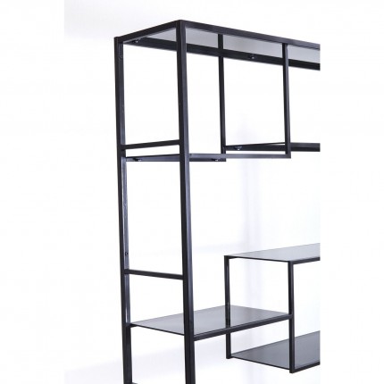 Bookshelf Loft 195x115cm zwart Kare Design