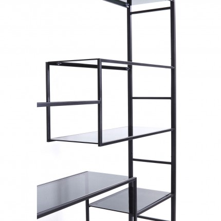 Bookshelf Loft 195x115cm zwart Kare Design