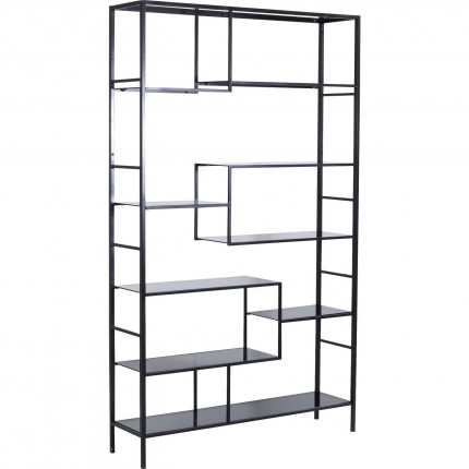 Bookshelf Loft 195x115cm zwart Kare Design