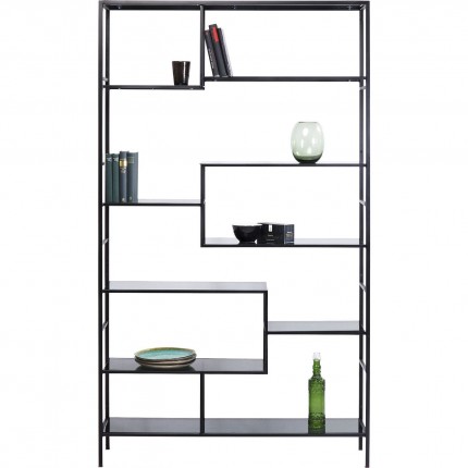 Bookshelf Loft 195x115cm zwart Kare Design