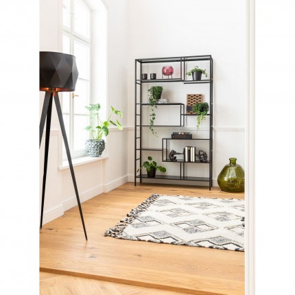 Shelf Loft 195x115cm black Kare Design