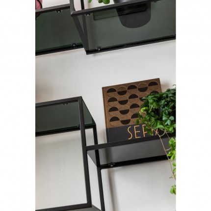 Shelf Loft 195x115cm black Kare Design