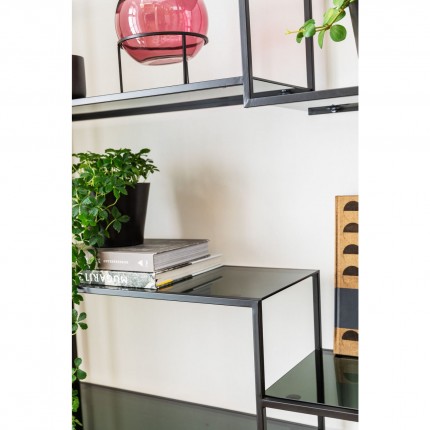 Bookshelf Loft 195x115cm zwart Kare Design