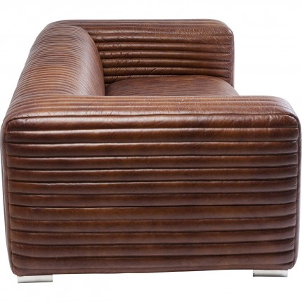 Sofa Malibu 3-Zits leer Kare Design