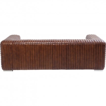 Sofa Malibu 3-Zits leer Kare Design