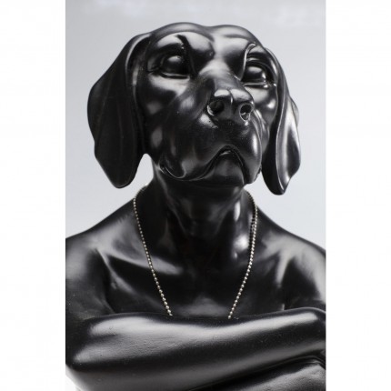 Decoratie Gangster hond Zwart Kare Design