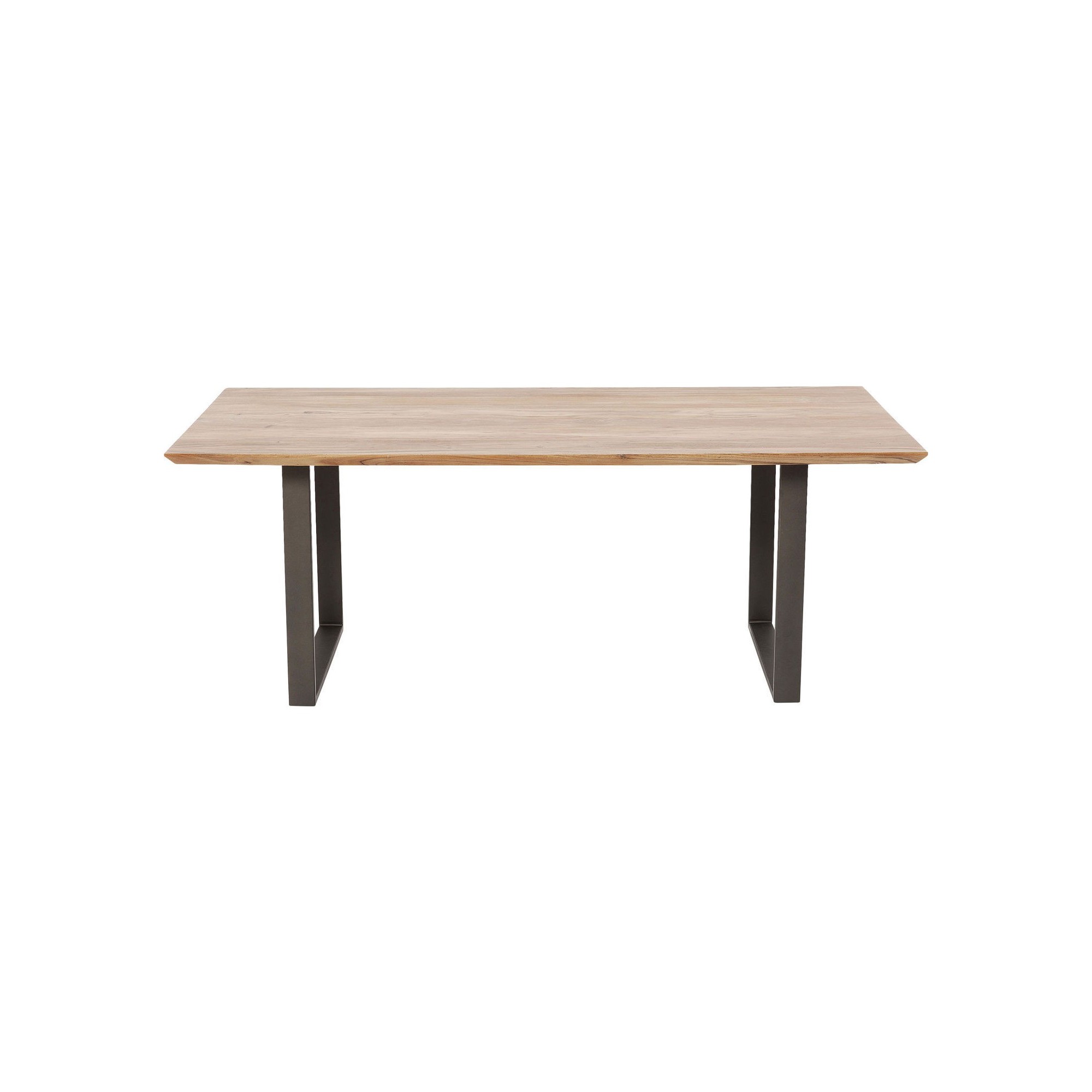 Table Symphony acier 200x100cm Kare Design