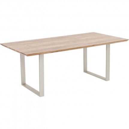 Eettafel Symphony Zilver 200x100cm Kare Design