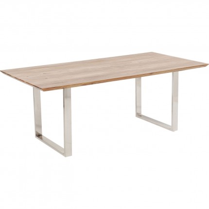 Eettafel Symphony Chroom 200x100cm Kare Design