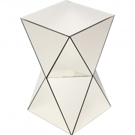 Bijzettafel Luxury Triangle Champagne Kare Design