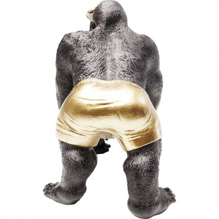 Woonaccessoires gorilla op het strand 30cm Kare Design