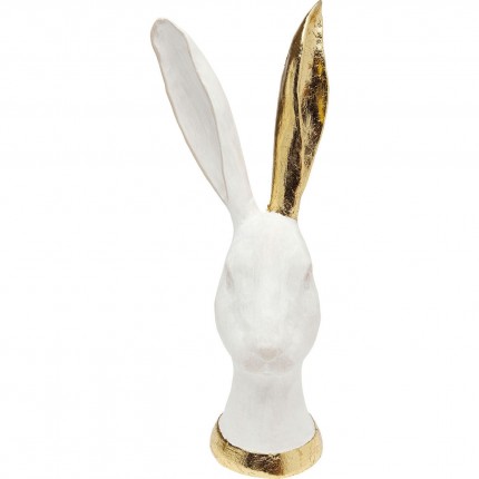 Deco bunny 30cm gold and white Kare Design