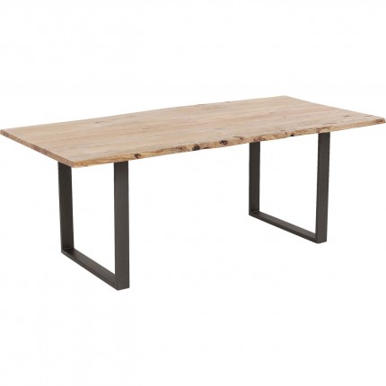 Eettafel  Harmony Ruw Staal 200x100cm Kare Design