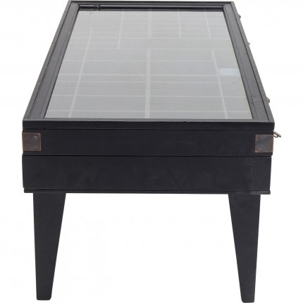 Coffee Table Collector Black 122x55cm Kare Design