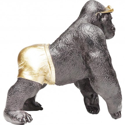 Woonaccessoires gorilla op het strand 20cm Kare Design