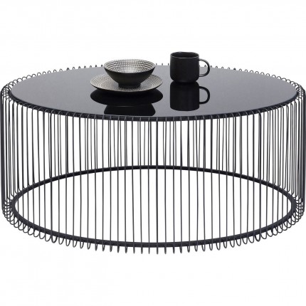 Coffee Table Wire Uno Black 60x90cm Kare Design