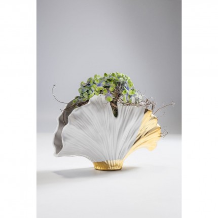 Vaas Ginkgo Elegance 45cm Kare Design