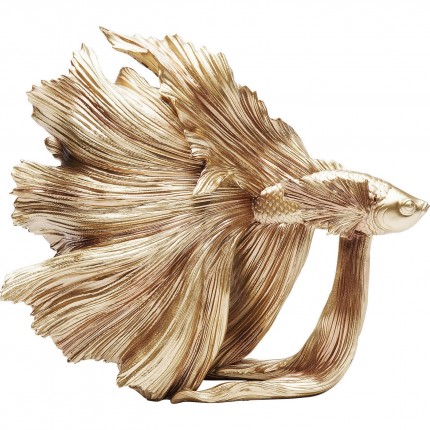 Deco betta fish 34cm gold Kare Design