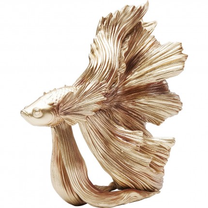 Deco betta fish 34cm gold Kare Design