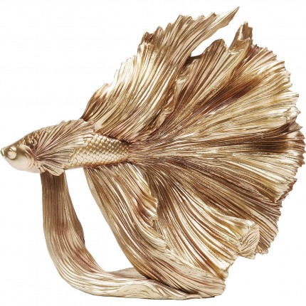 Deco betta fish 34cm gold Kare Design