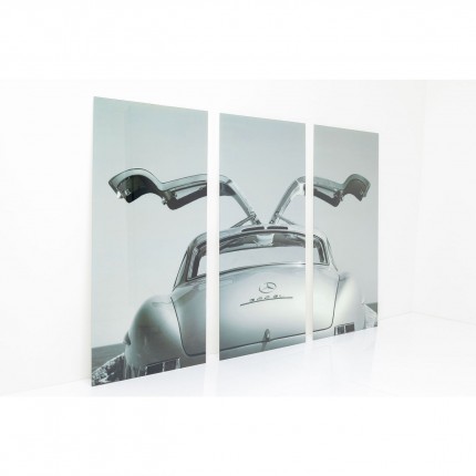 Wandfoto Triptychon Oldtimer Back 160x240cm Kare Design